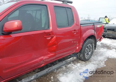2017 Nissan Frontier Pro-4X z USA, uszkodzony, nr VIN 1N6DD0EV2HN714234